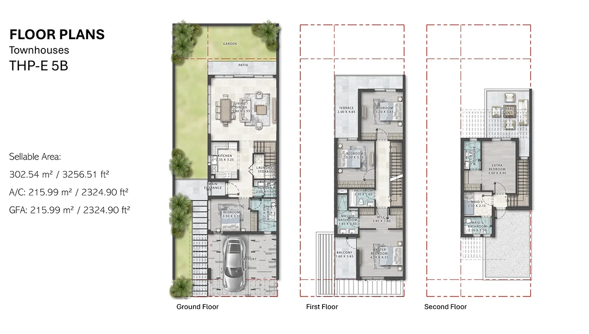 5_Bedroom_Townhouse_Floor_Plan